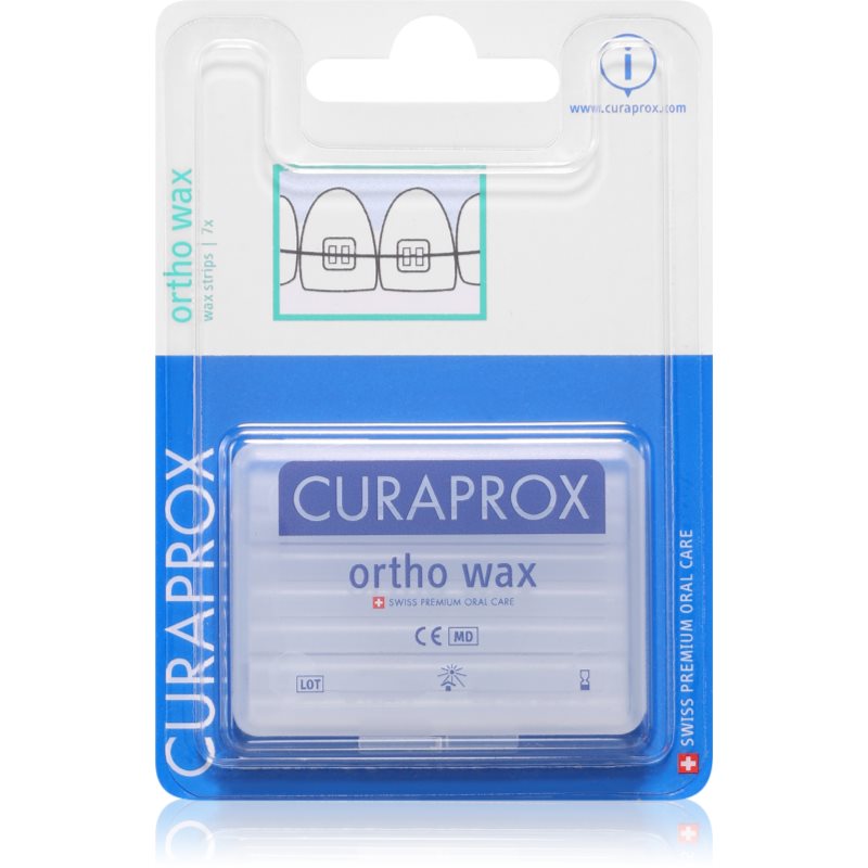 Curaprox Ortho Vosk ortodontický vosk pre strojček 7 ks