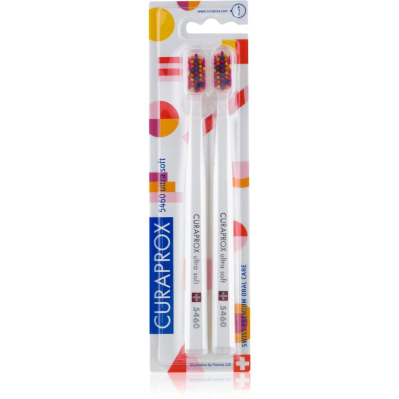 

Curaprox Limited Edition Pop Art зубні щітки ultra soft 2шт 5460