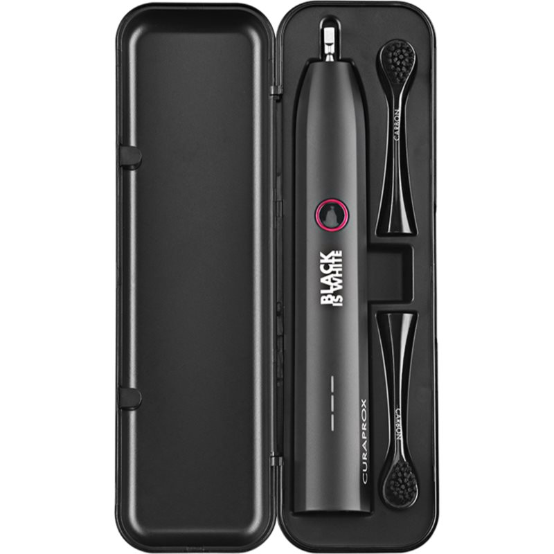 Curaprox Hydrosonic Black is White sonický elektrický zubní kartáček s bělicím účinkem 1 ks (obrázek 6)