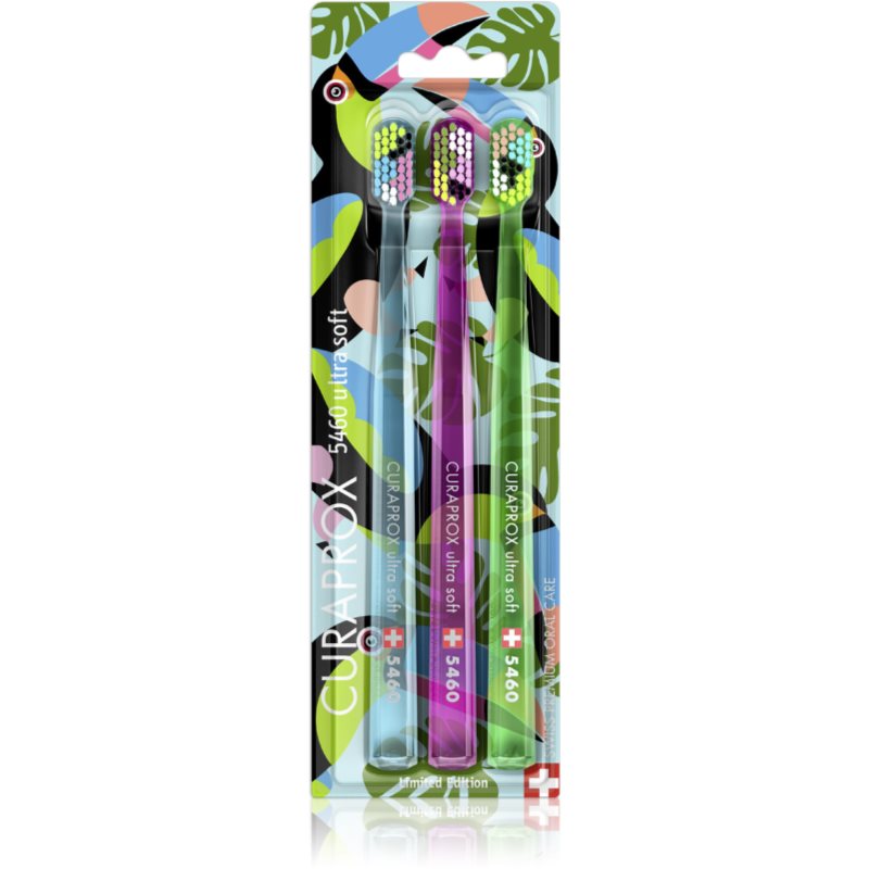 Curaprox Limited Edition Toucan mezizubní kartáčky 5460 Ultra Soft 3 ks