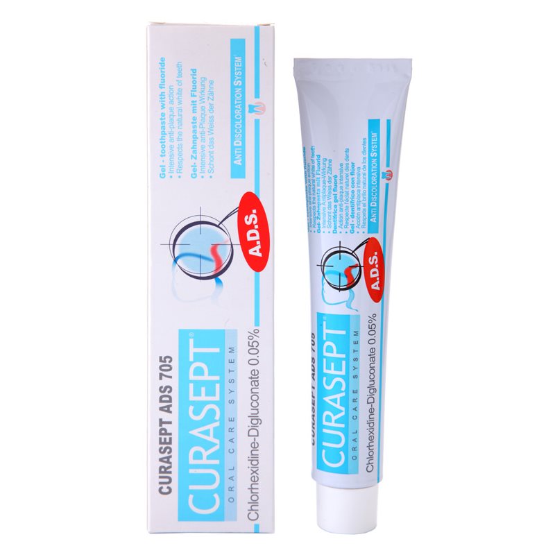 

Curaprox Curasept ADS 705 гелева зубна паста для щоденного використання
