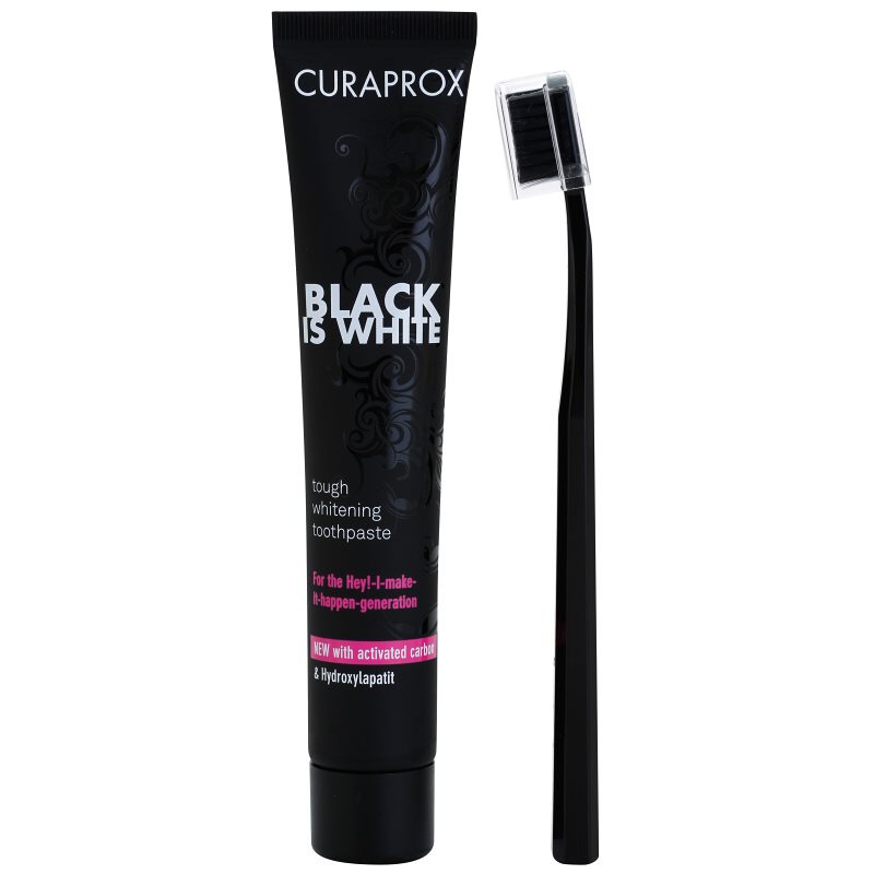 

Curaprox Black is White стоматологічний набір I.