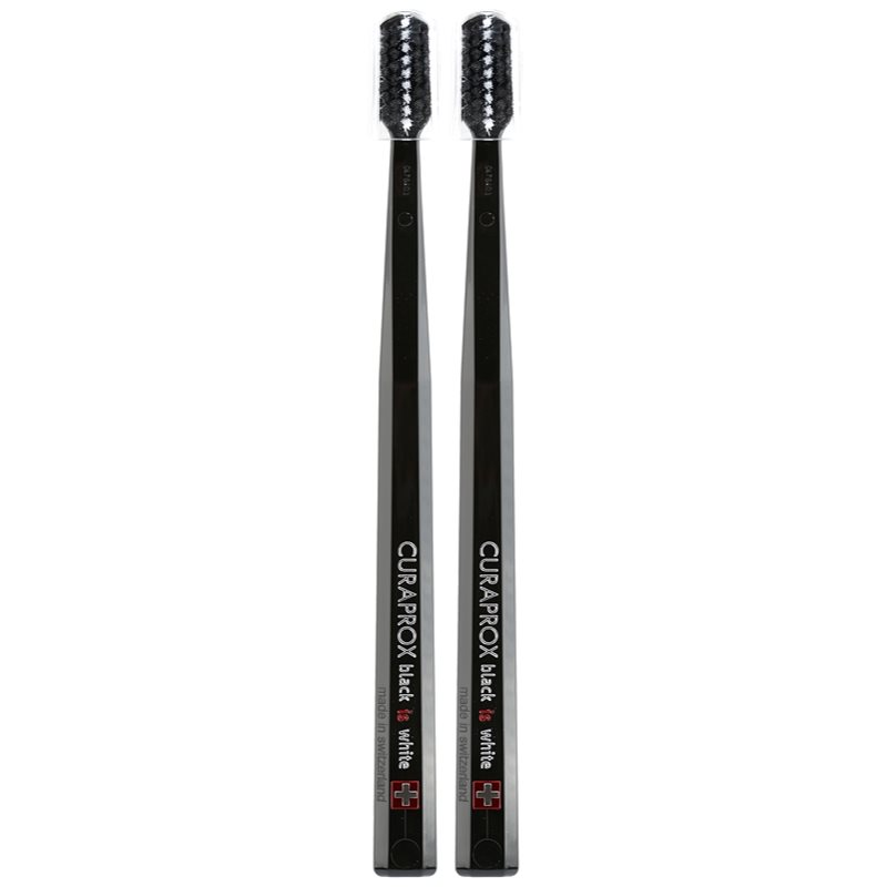Curaprox Black is White ultra soft toothbrushes 2 pc
