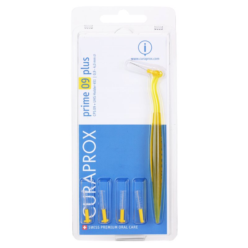 

Curaprox Prime Plus змінні міжзубні щітки 5 шт + тримач CPS 09 0,9 - 4,0 mm