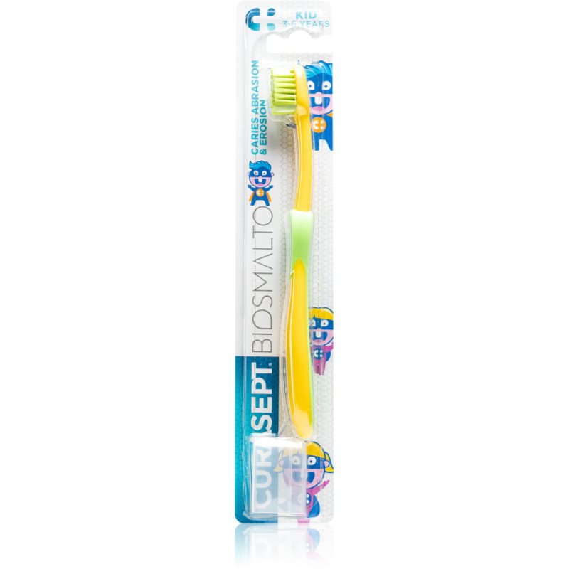 

Curasept Biosmalto Kid 3-6 Years дитяча зубна щітка
