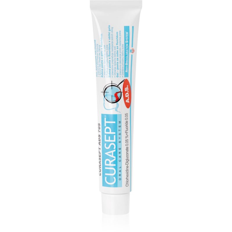 Curasept ADS 705 Gel Toothpaste To Treat Periodontitis 75 Ml