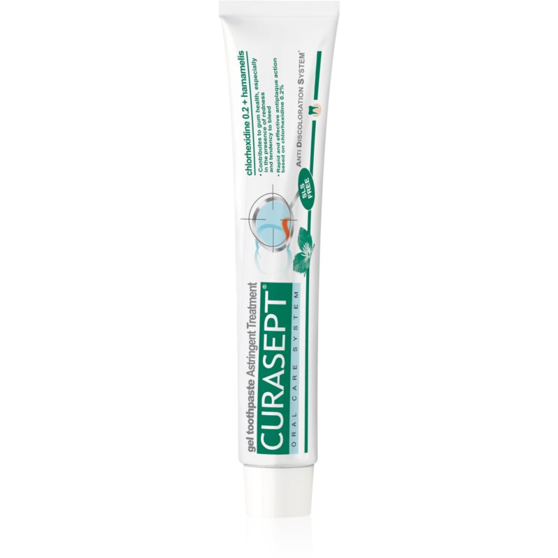Curasept ADS Astringent gelinė dantų pasta dantenų kraujavimui mažinti 30 ml