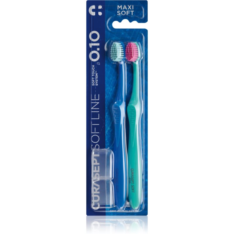 Curasept Softline 0.10 Maxi Soft 2Pack Toothbrush 2 Pc
