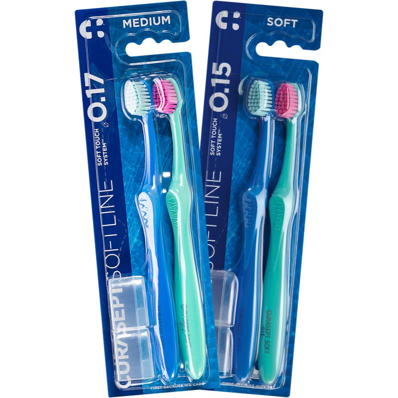 Curasept Softline 0.15 Soft 2pack Toothbrush 2 Pc