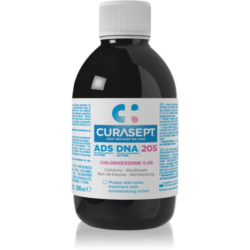 Curasept ADS DNA 205 вода за уста за цялостна защита на зъбите 200 мл.