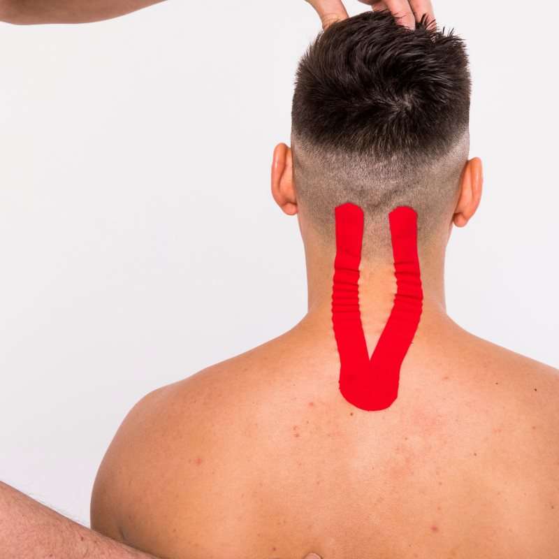 CureTape® Classic fixační tejpovací páska barva Red 5 m (obrázek 3)