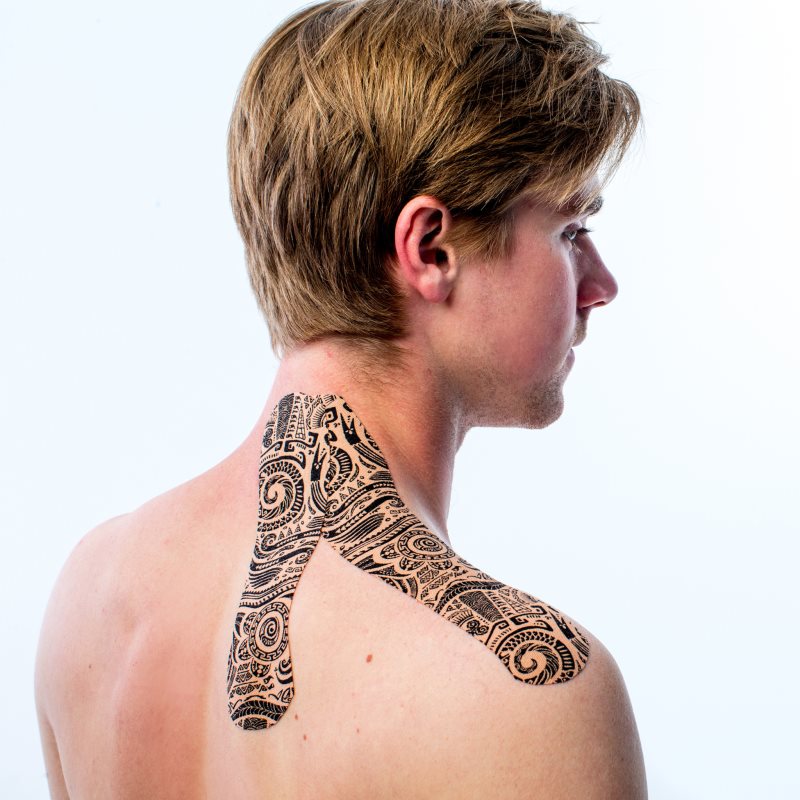 CureTape® Art fixační tejpovací páska barva Tattoo 5 m (obrázek 3)