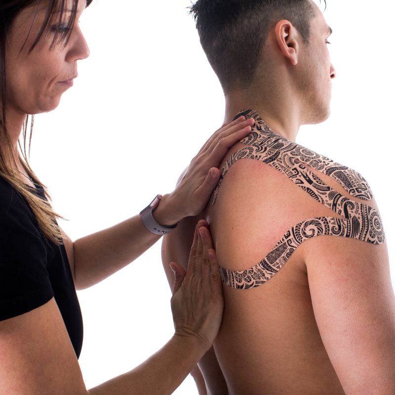 CureTape® Art fixační tejpovací páska barva Tattoo 5 m (obrázek 4)