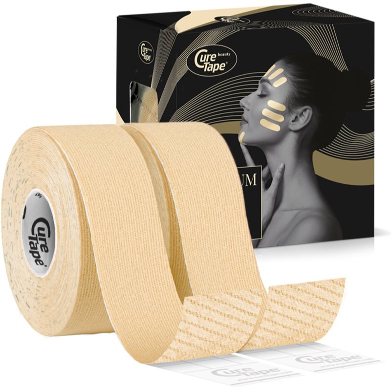CureTape® Beauty fixačná tejpovacia páska na tvár šírka 2,5 cm 2x5 m