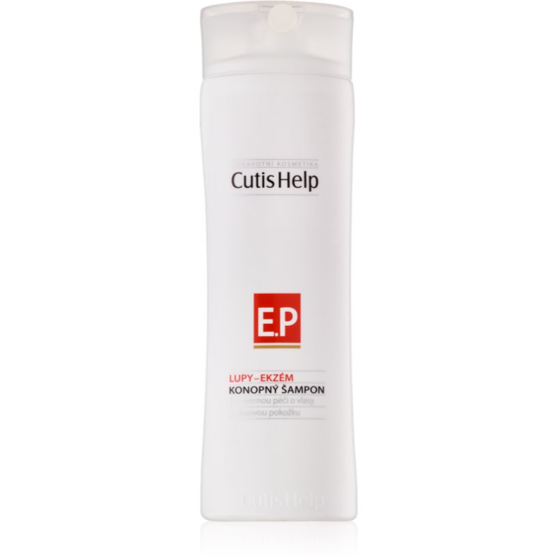 CutisHelp Health Care P.E. - Dandruff - Eczema pluoštinių kanapių šampūnas nuo egzemos ir pleiskanų 200 ml