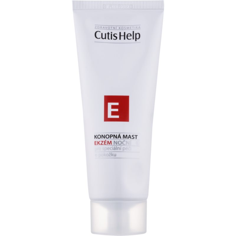 CutisHelp Health Care E - Eczema naktinis pluoštinių kanapių tepalas nuo egzemos veidui ir kūnui 100 ml