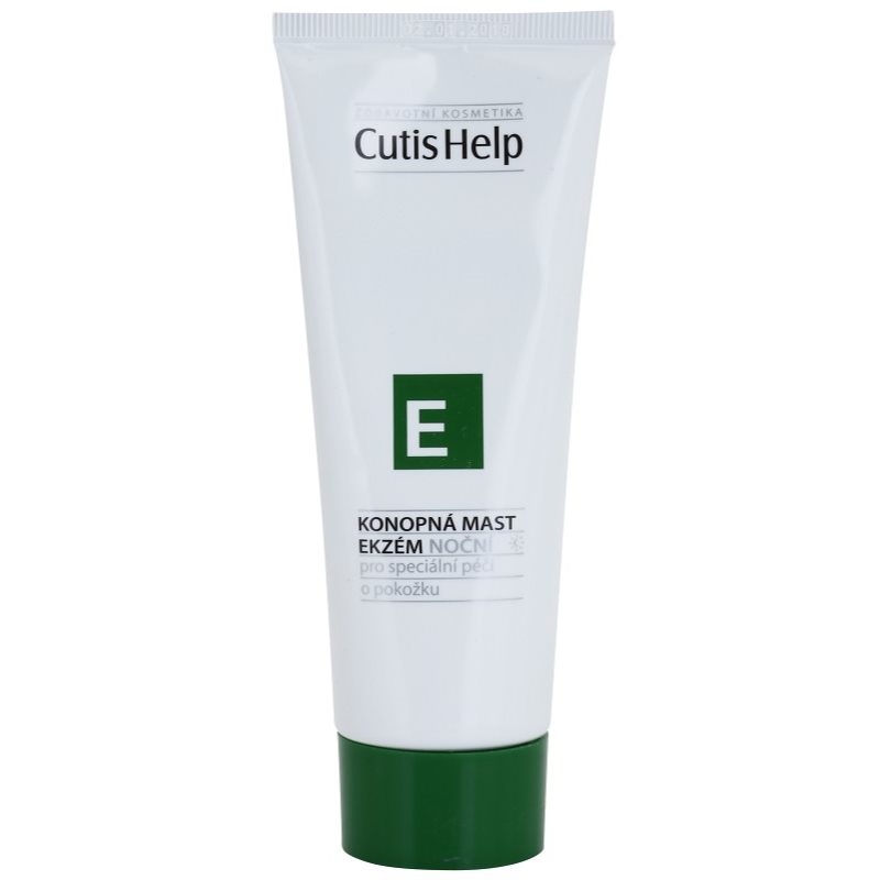 CutisHelp Health Care E - Eczema нічна мазь при проявах екземи з екстрактом коноплі для обличчя та тіла 100 мл