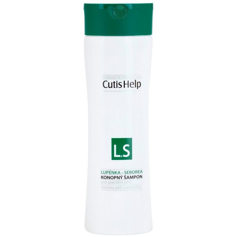 CutisHelp Health Care L.S - Psoriasis - Seborrhea Hemp Shampoo For Psoriasis And Seborrhoeic Dermatitis 200 Ml