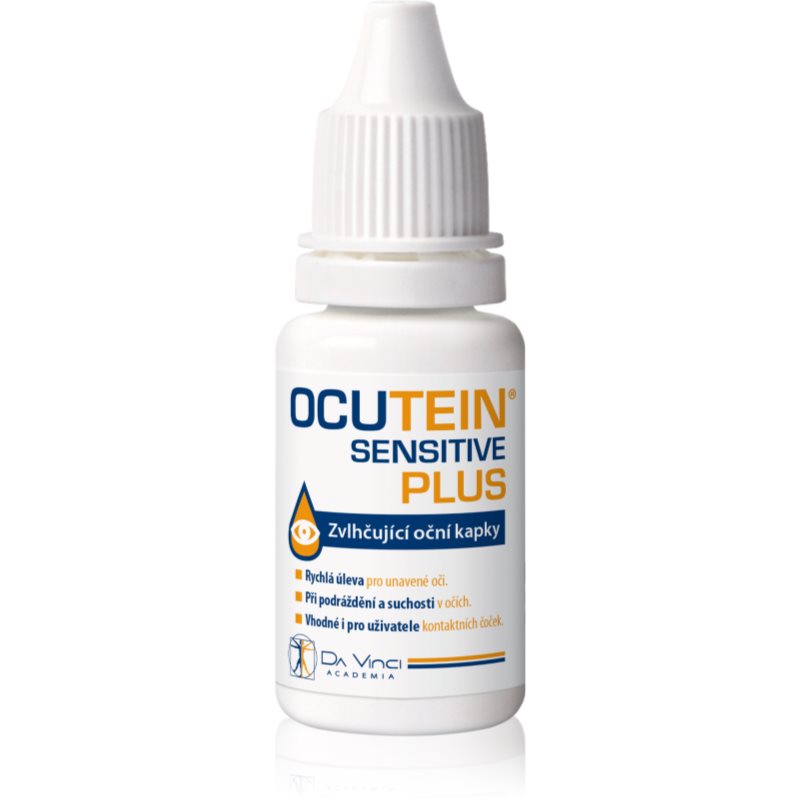 Da Vinci Academia Ocutein SENSITIVE PLUS očné kvapky + Fresh 15tob očné kvapky 15 ml