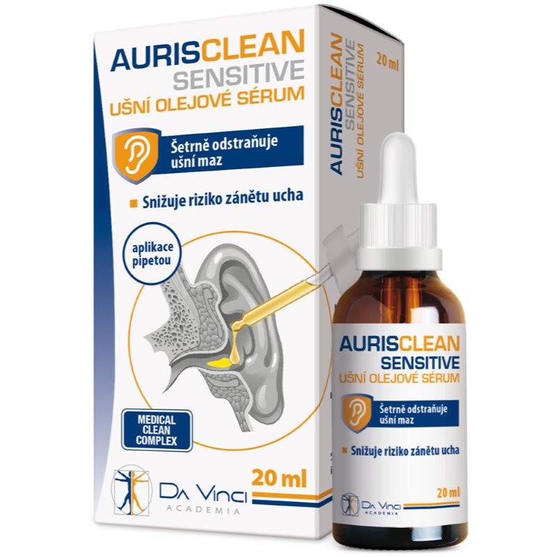Da Vinci Academia AurisClean Sensitive ušné olejové sérum zdravotnícky prostriedok 20 ml kúpite na Notino.sk