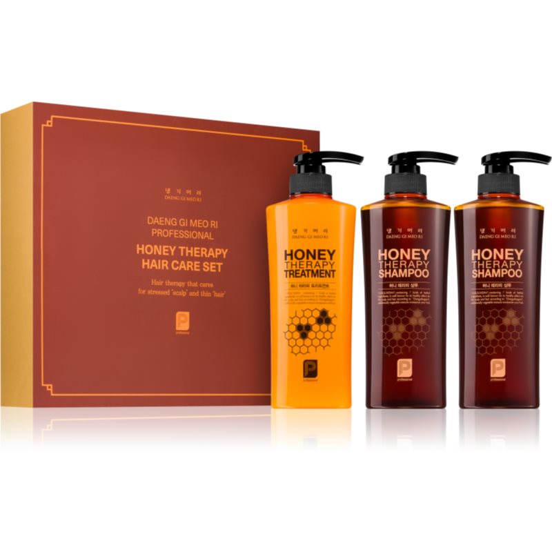 DAENG GI MEO RI Honey Therapy Professional Hair Care Set gift set (with nourishing and moisturising 