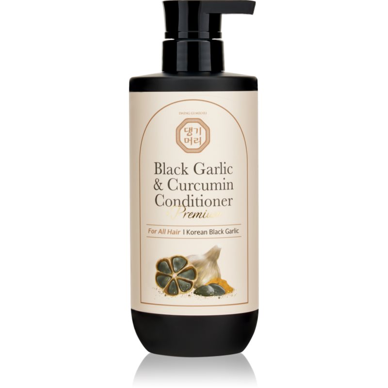 DAENG GI MEO RI DAENG GI MEO RI Black Garlic & Curcumin Treatment περιποιητικό μαλακτικό για πυκνότητα μαλλιών και προστασία από την ευθραυστότητα 500 ml