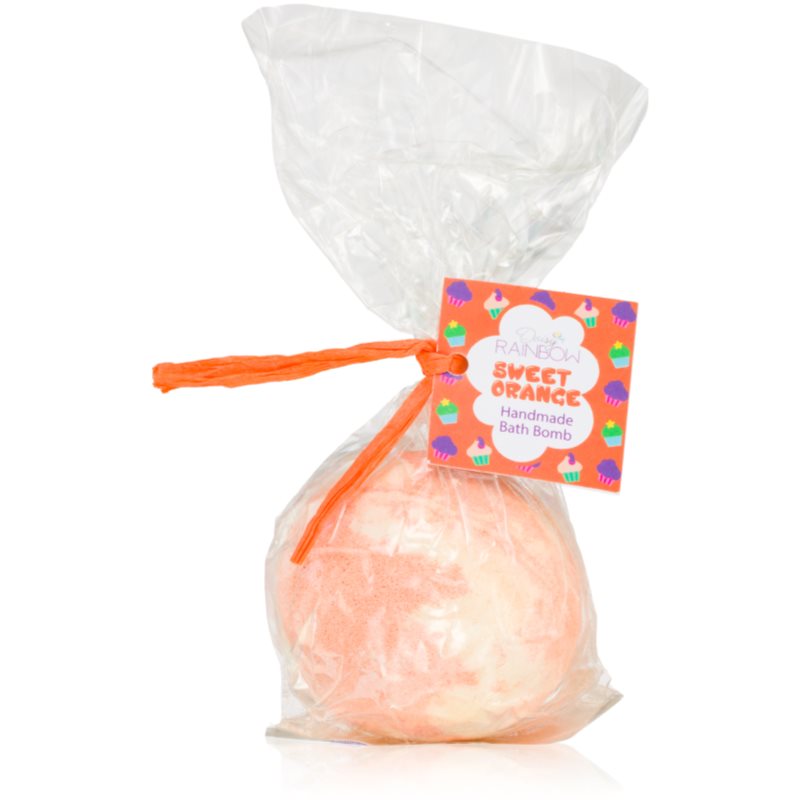 Daisy Rainbow Bath Bomb šnypštieji vonios burbulai Sweet Orange 120 g