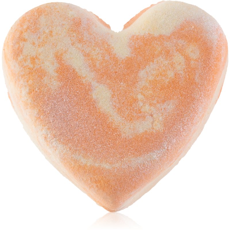 Daisy Rainbow Bubble Bath Sparkly Heart pezsgő fürdőgolyó Sweet Orange 70 g