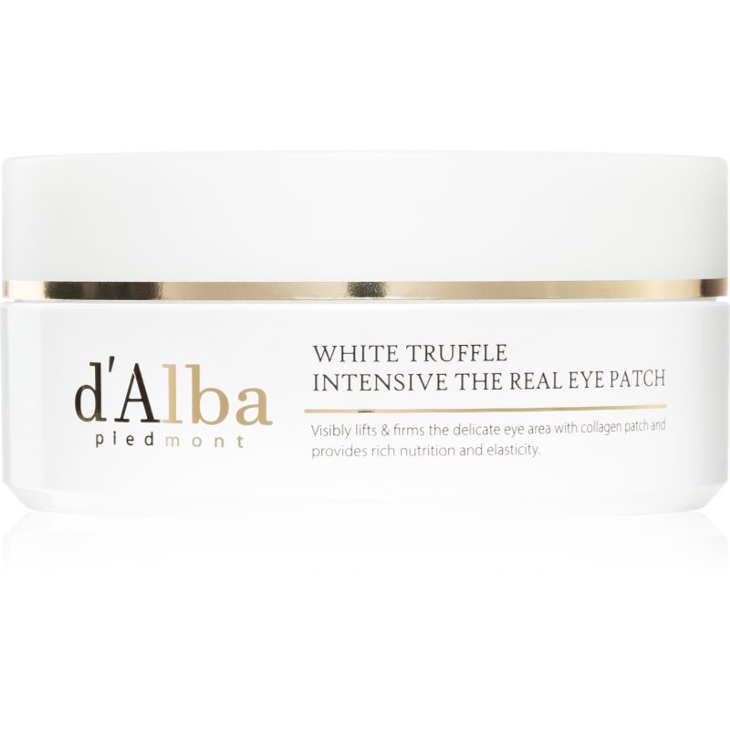 d'Alba White Truffle Intensive The Real Eye Patch hydrogelové polštářky na oční okolí 90 g