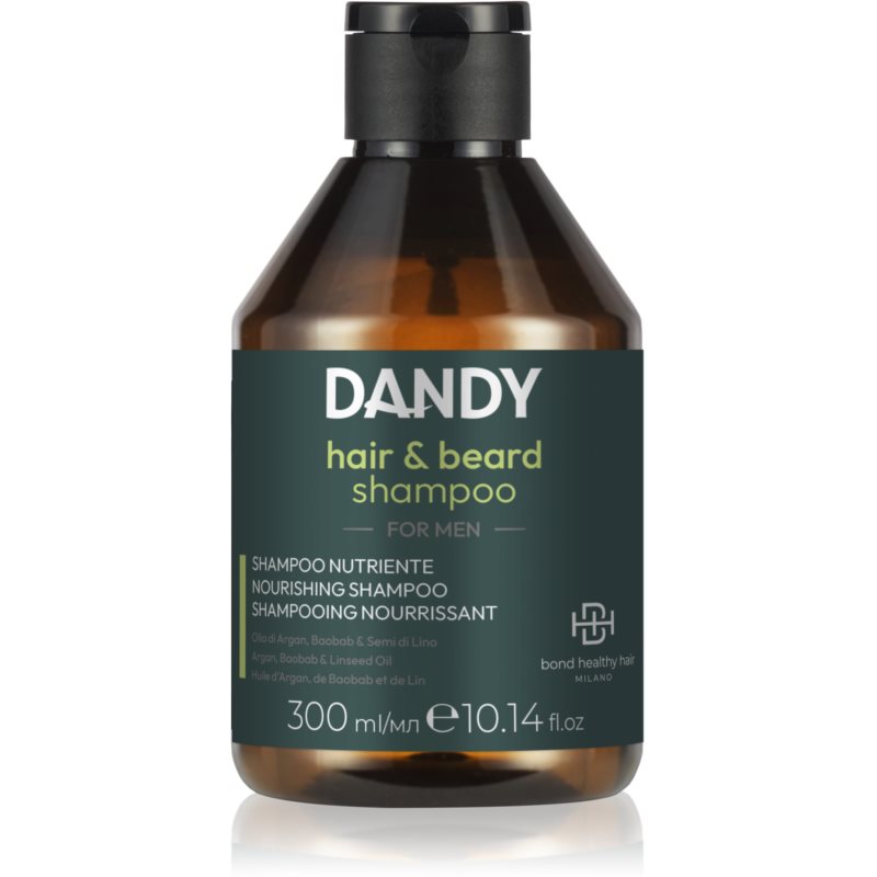 DANDY Beard & Hair Shampoo Shampoo für Haare und Bart 300 ml