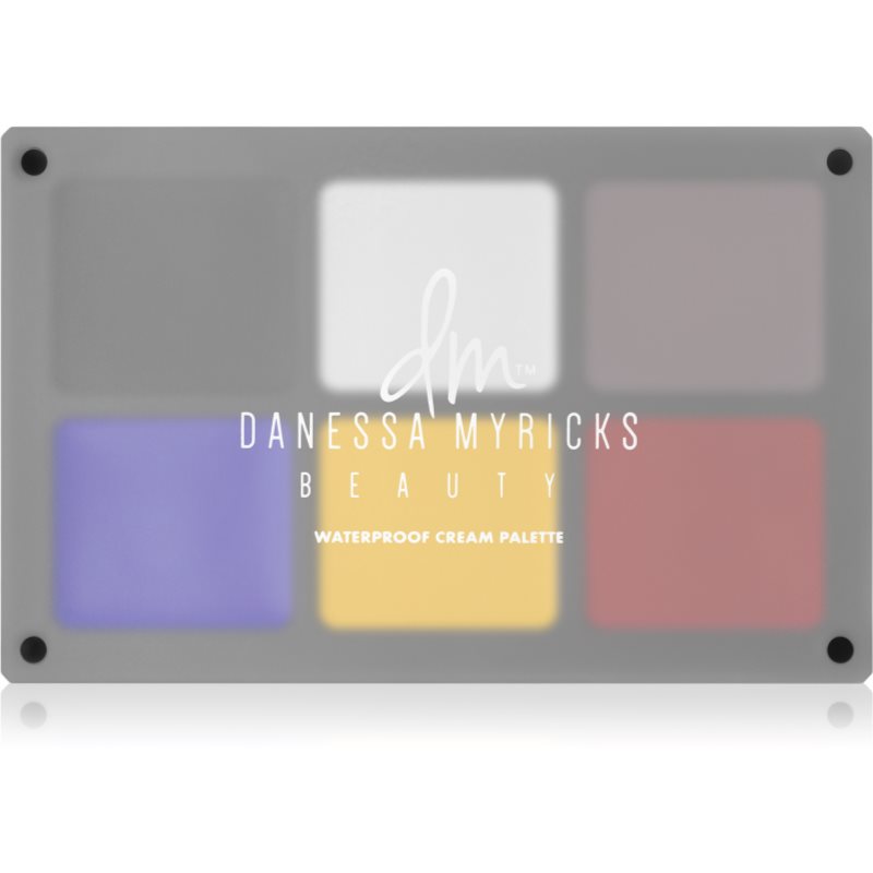 Danessa Myricks Beauty Waterproof Cream Palette multifunkčná paleta vodeodolná odtieň Primary 6x3 g