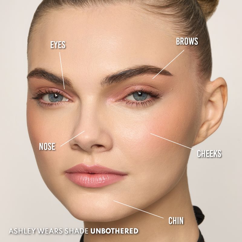 Danessa Myricks Beauty Yummy Skin Blurring Balm Powder Lowlighter krémový rozjasňovač odstín Unbothered 6 g (obrázek 3)