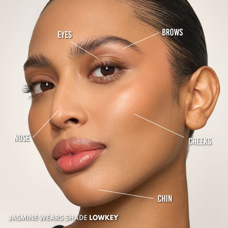 Danessa Myricks Beauty Yummy Skin Blurring Balm Powder Lowlighter krémový rozjasňovač odstín Lowkey 6 g (obrázek 4)