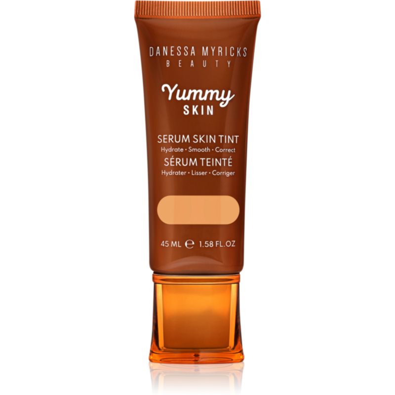 Danessa Myricks Beauty Yummy Skin Serum Skin Tint feuchtigkeitsspendendes Make up mit glättender Wirkung Farbton 5 45 ml