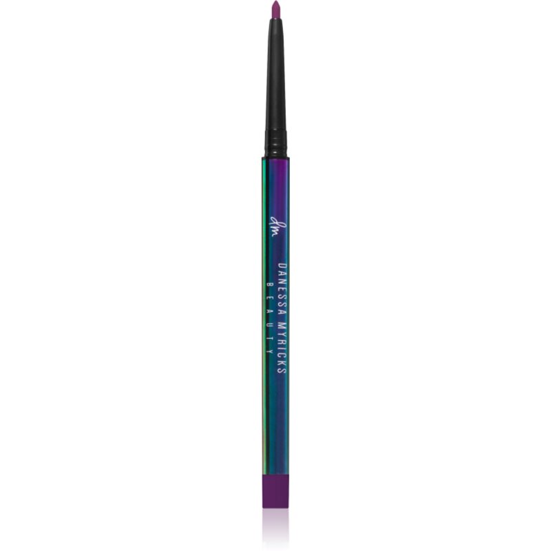 Danessa Myricks Beauty Infinite Chrome Micropencil vodoodporni svinčnik za oči odtenek Amethyst 0,15 g