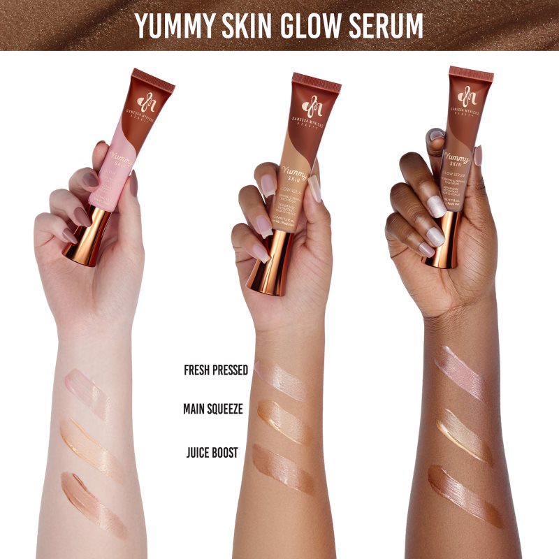 Danessa Myricks Beauty Yummy Skin Glow Serum rozjasňující podkladová báze pod make-up odstín Fresh Pressed 32.5 ml (obrázek 7)