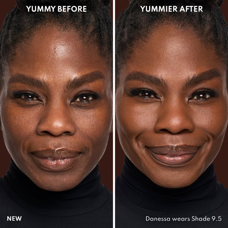 Danessa Myricks Beauty Yummy Skin Blurring Balm Powder kompaktní krémový make-up odstín 9.5 - Dark to Deep with Neutral Undertones 18 g (obrázek 3)