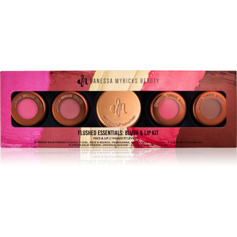 Danessa Myricks Beauty Flushed Essentials комплект декоративна козметика