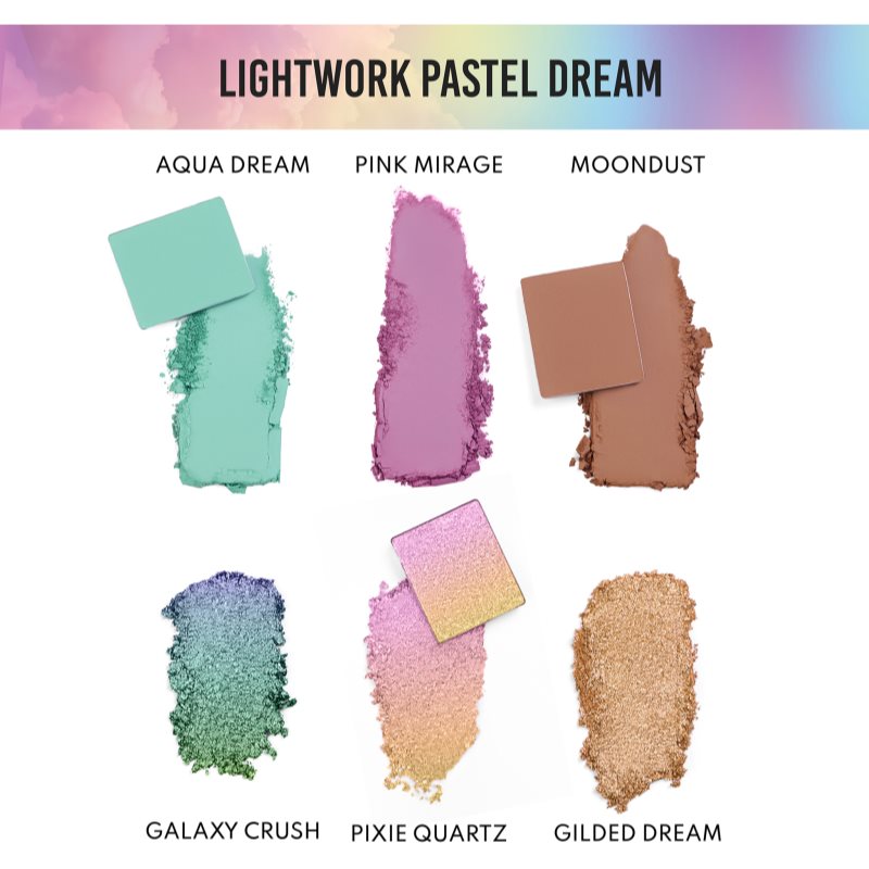 Danessa Myricks Beauty Pastel Dream Mini Freedom Palette multifunkční paleta na obličej 6x1.2 g (obrázek 3)