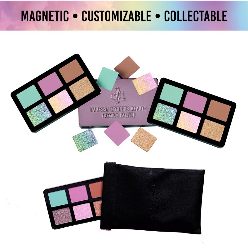 Danessa Myricks Beauty Pastel Dream Mini Freedom Palette multifunkční paleta na obličej 6x1.2 g (obrázek 5)