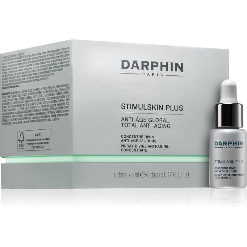 Darphin Stimulskin Plus 28 Day Concentrate regeneráló liftinges komplex a bőr fiatalításáért 6 x 5 ml
