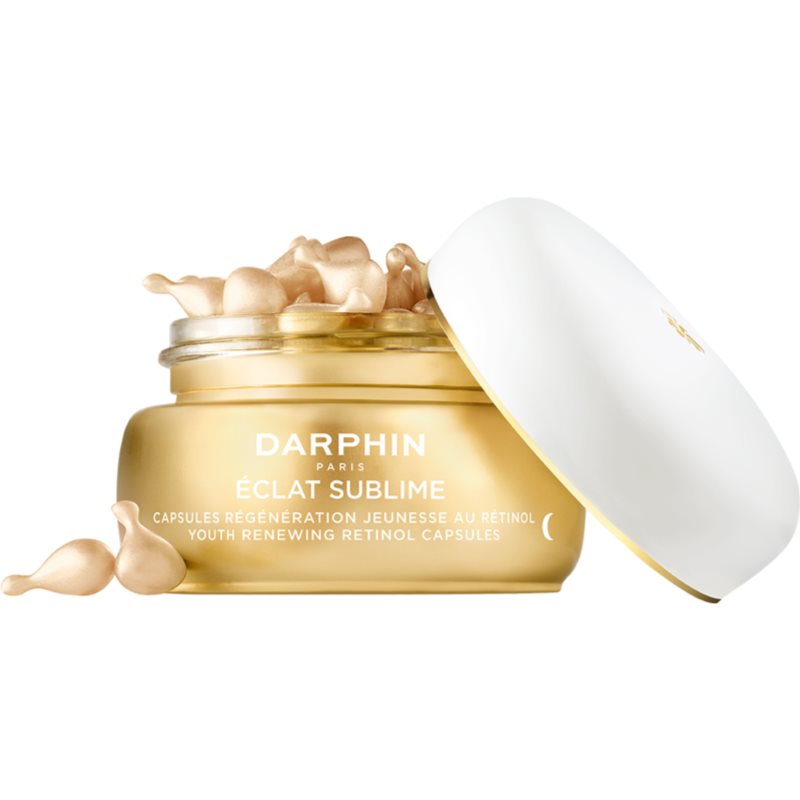 Darphin Éclat Sublime Youth Renewing Retinol Capsules Nighttime Recovery Concentrate With Retinol 60 Caps.
