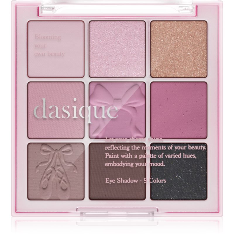 Dasique Eye Shadow Palette paleta senčil za oči odtenek 36 Dark Angel 7 g