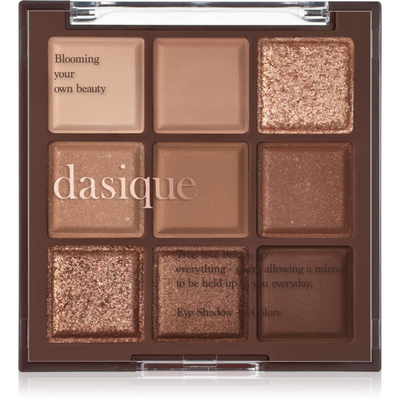 Dasique Eye Shadow Palette paleta sjenila za oči nijansa 11 Chocolate Fudge 7 g