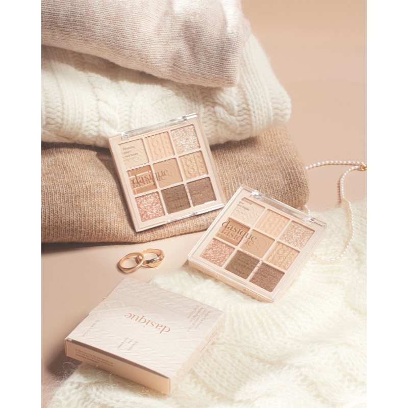 Dasique Eye Shadow Pallete paletka očních stínů odstín 15 Beige Knit 7 g (obrázek 7)