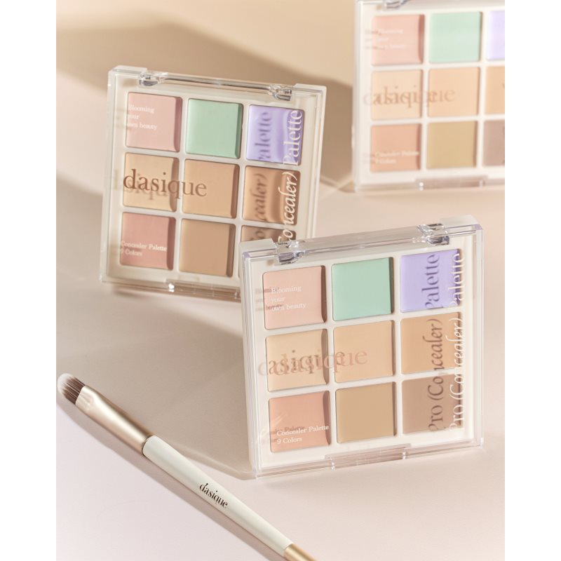 Dasique Pro Concealer Palette paleta korektorů pro pleť s nedokonalostmi odstín 01 Cover 8 g (obrázek 7)