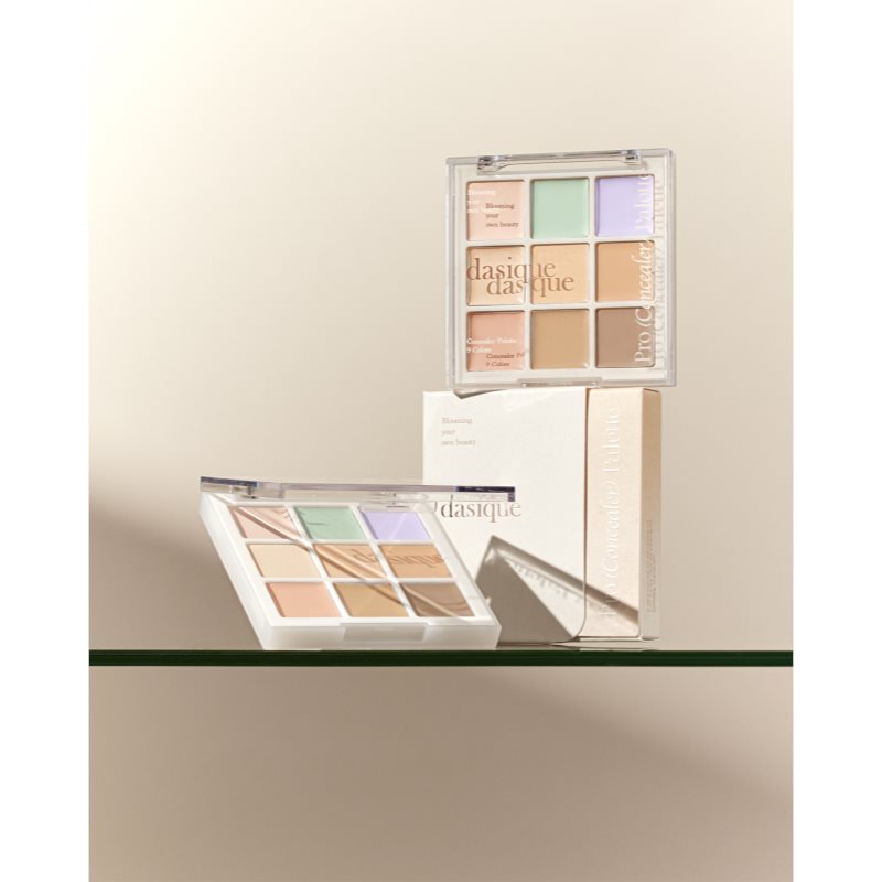 Dasique Pro Concealer Palette paleta korektorů pro pleť s nedokonalostmi odstín 01 Cover 8 g (obrázek 9)
