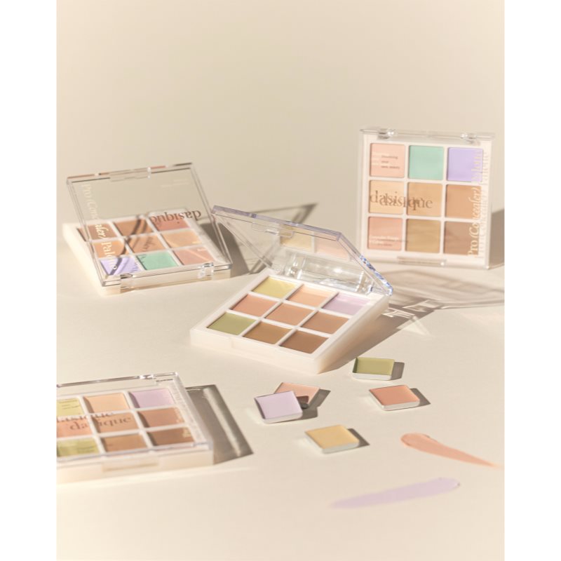 Dasique Pro Concealer Palette paleta korektorů pro pleť s nedokonalostmi odstín 01 Cover 8 g (obrázek 10)