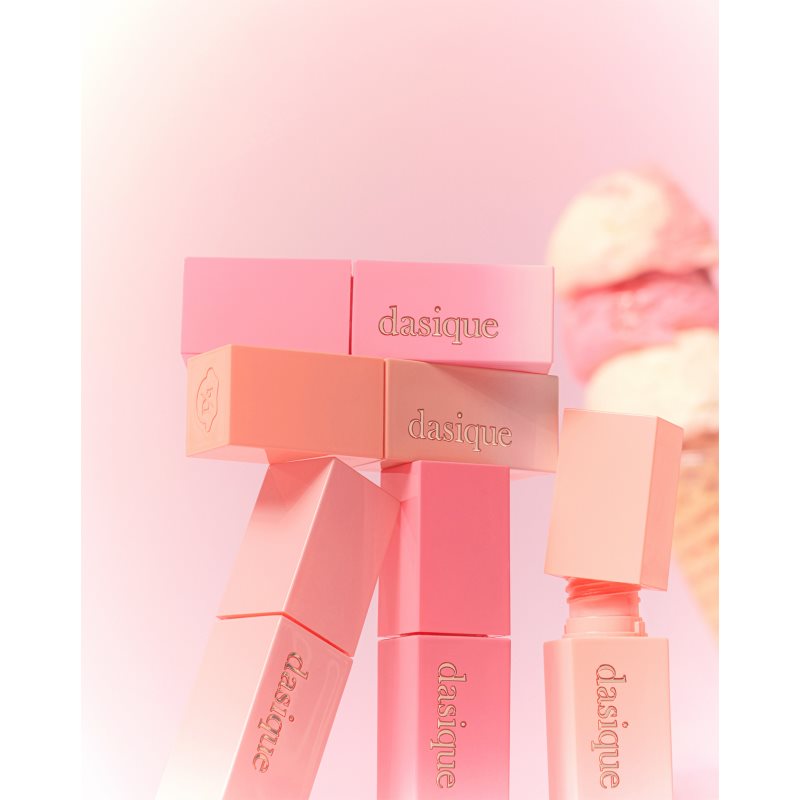 Dasique Juicy Dewy Lip Tint Ice Cream Collection dlouhotrvající lesk na rty 09 Peach Pudding 3.5 g (obrázek 6)