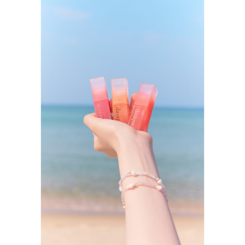 Dasique Juicy Dewy Lip Tint Summer Coral Collection dlouhotrvající lesk na rty 17 Fig Berry 3.5 g (obrázek 3)